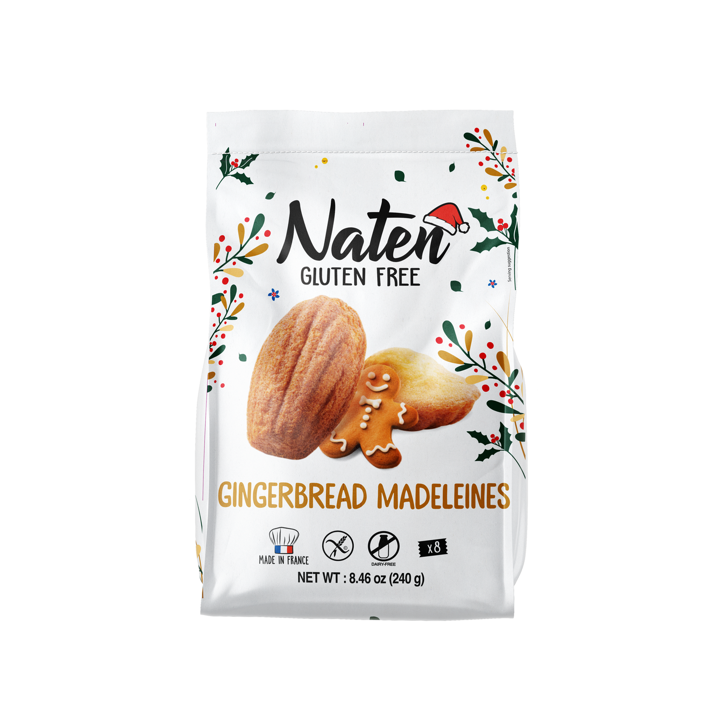 Gingerbread madeleines